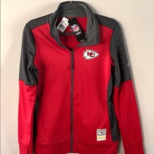 Kansas City Chiefs Majestic Red Speed Fly Jacket